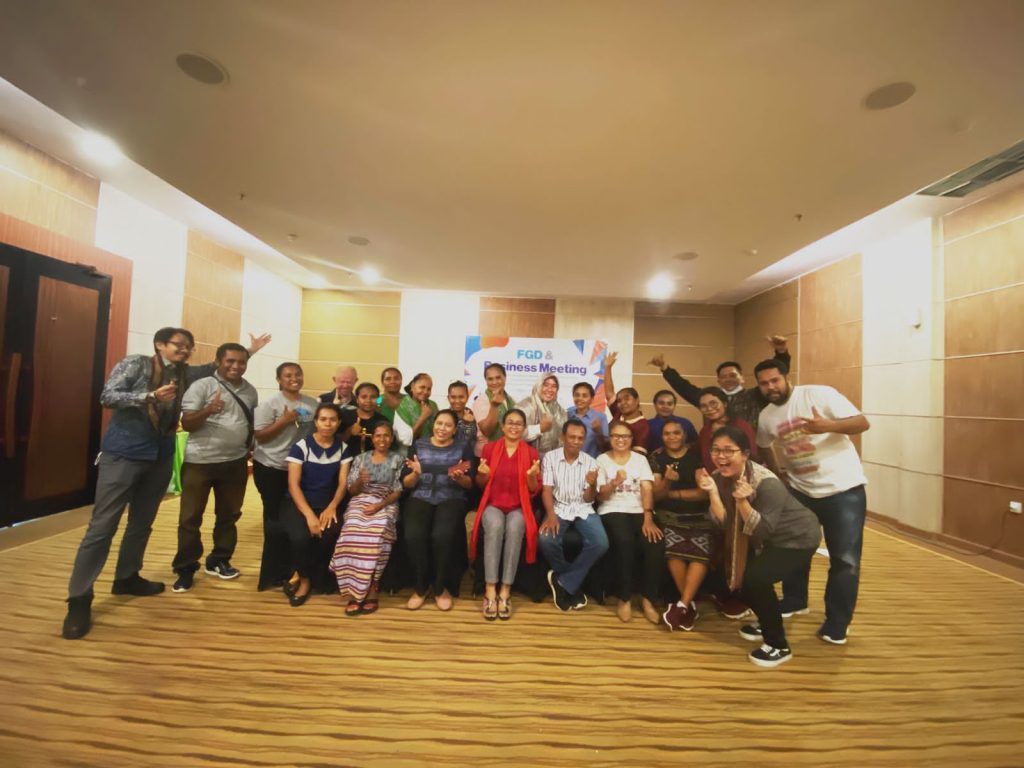 Peserta dampingan konsorsium KTAS NTT